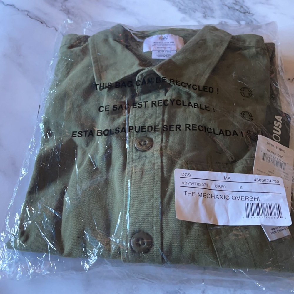 🔥DC MEN'S THE MECHANIC LONG SLEEVE SHIRT NWT - Picture 4 of 4